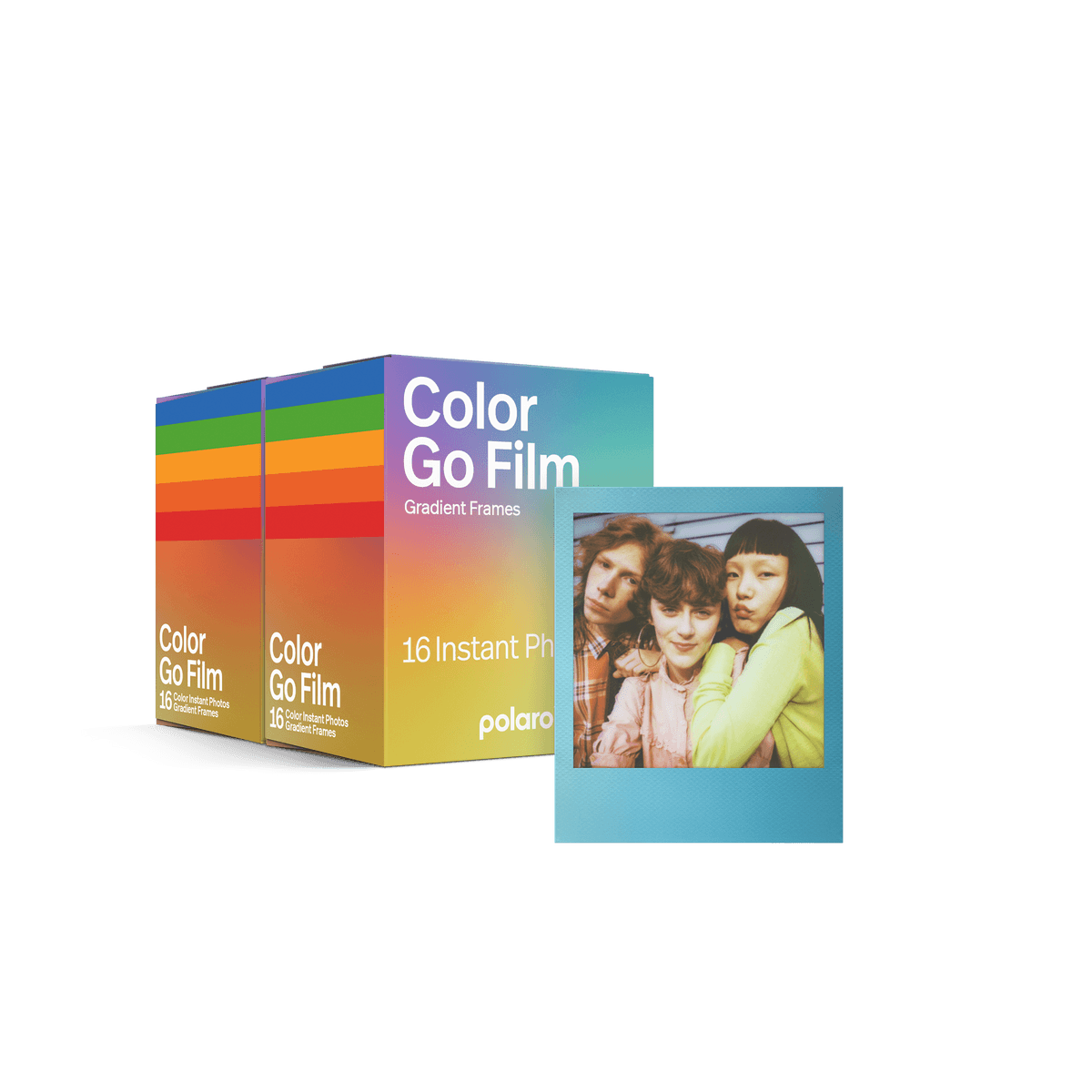 Polaroid Go Color Film Double Pack - Gradient Frames x2