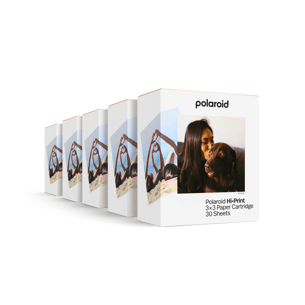 Polaroid Hi·Print 3x3 Paper Cartridge Five Pack