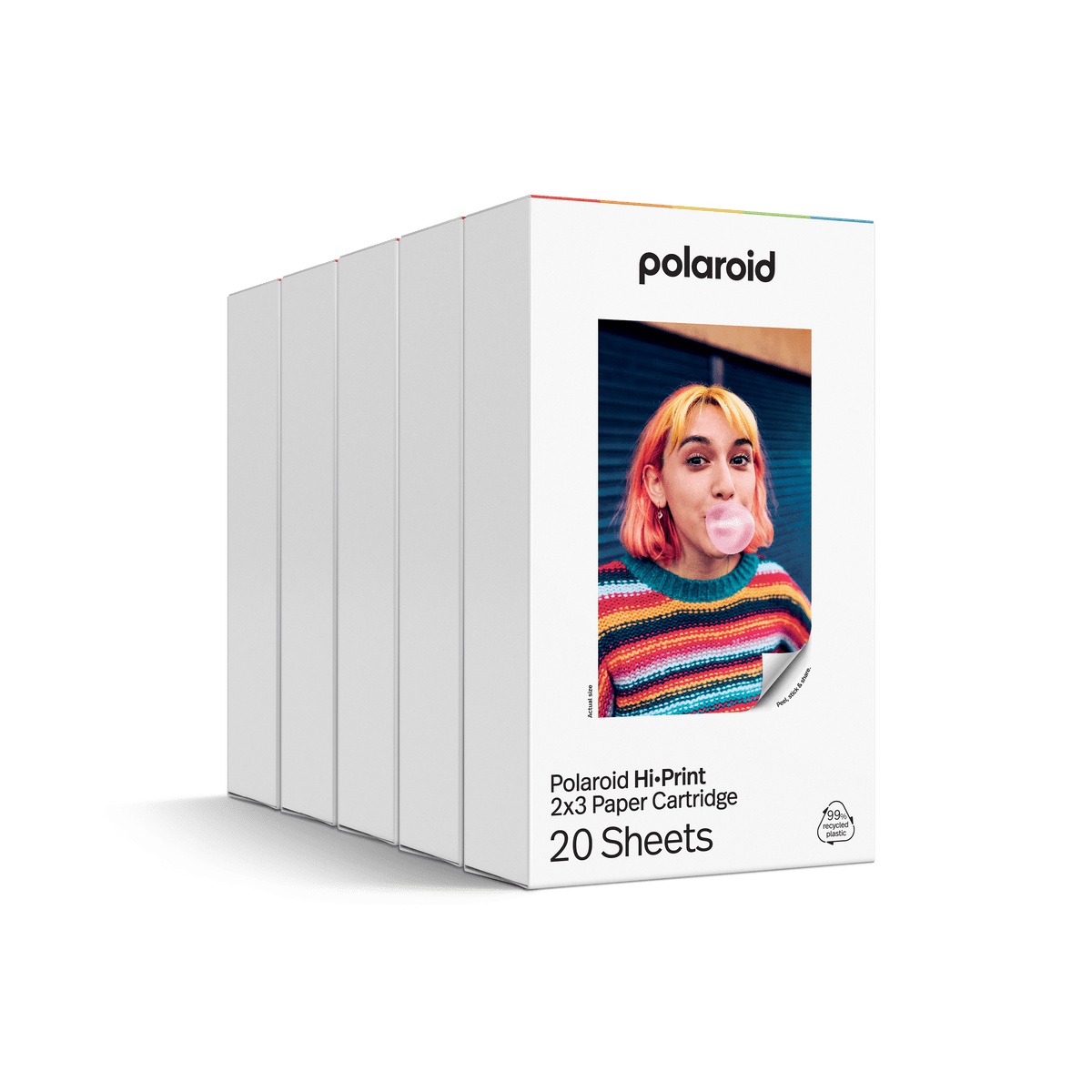 Polaroid Hi·Print 2x3 Paper Cartridge Five Pack